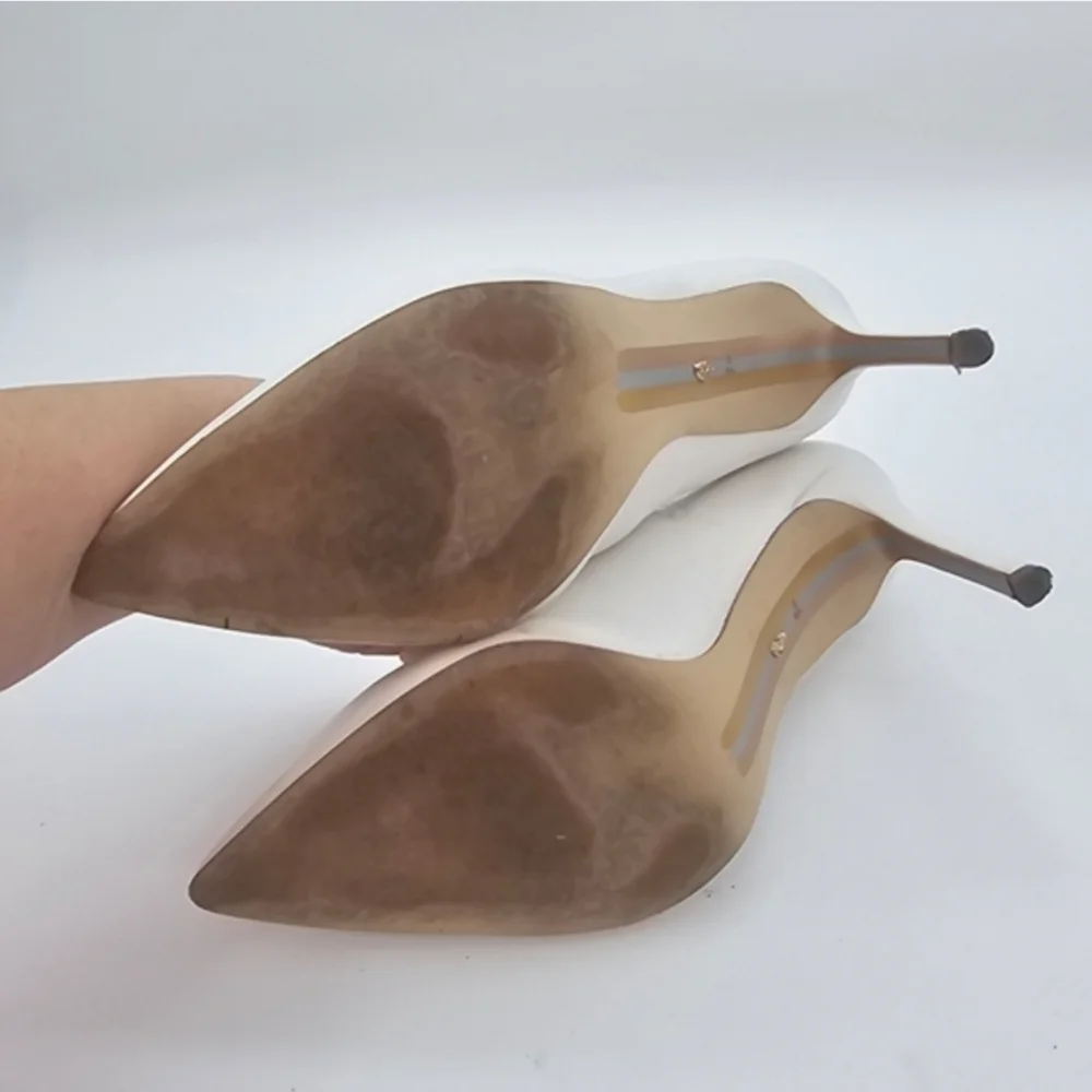 Sam Edelman Hazel Pointed Toe Pump Ivory Size 8.5